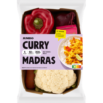 Jumbo Curry Madras Verspakket 4 Personen