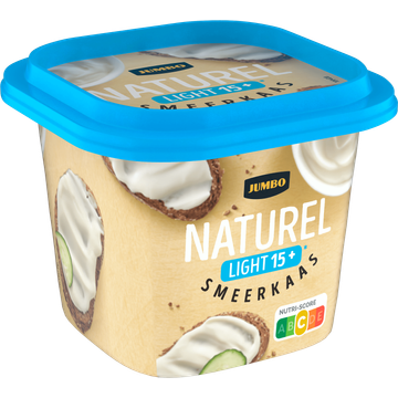 Jumbo Smeerkaas Naturel Light 15+ 200 g