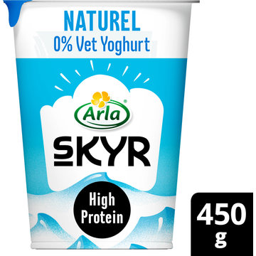 Arla Skyr Naturel Yoghurt 0% vet 450g