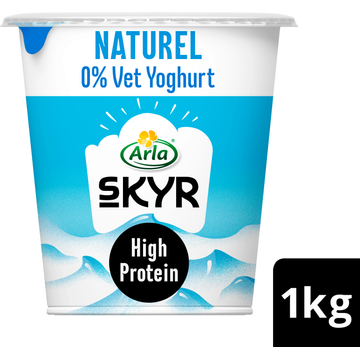 Arla Skyr Naturel Yoghurt 0% vet XL 1kg