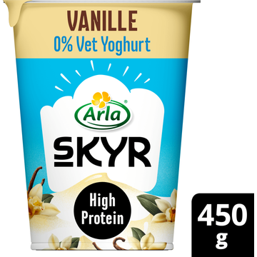 Arla Skyr Vanille Yoghurt 0% vet 450g