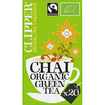 Clipper Chai Organic Green Tea 20 Stuks 40 g