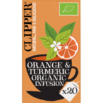Clipper Orange & Turmeric Organic Infusion 20 Stuks 40 g