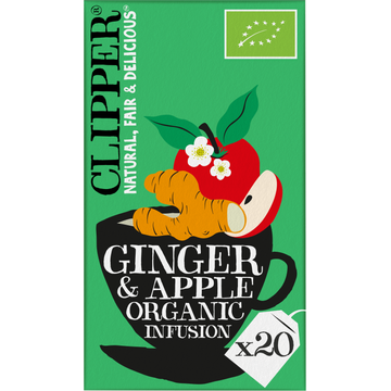 Clipper Ginger & Apple Organic Infusion 20 Stuks 40 g