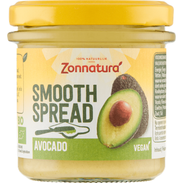 Zonnatura Bio Smooth Spread Avocado 140 g