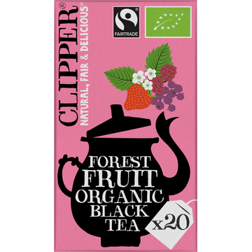 Clipper Forest Fruit Organic Black Tea 20 Stuks 40 g