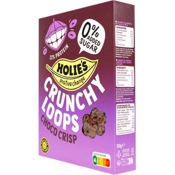Holie's Crunchy Loops Choco Crisp 350 g