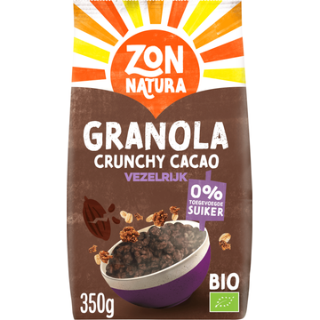 Zonnatura Bio Granola Crunchy Cacao 350 g