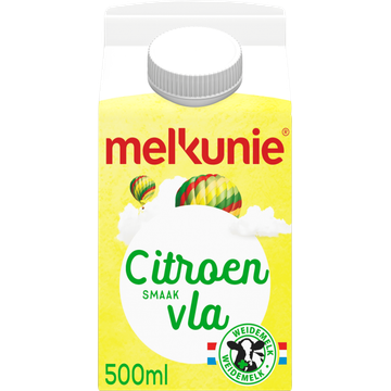 Melkunie Vla met Citroensmaak 500ml