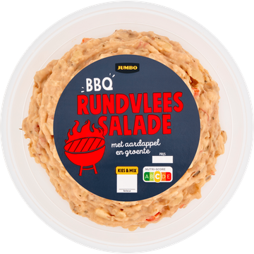 Jumbo BBQ Rundvlees Salade met Aardappel en Groente 350 g