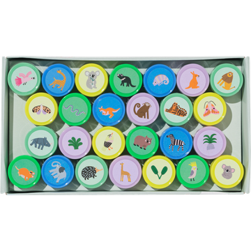 HEMA Stempelset Wilde Dieren 26 stuks