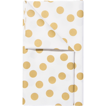HEMA Tafelkleed Papier 220x138 Goud