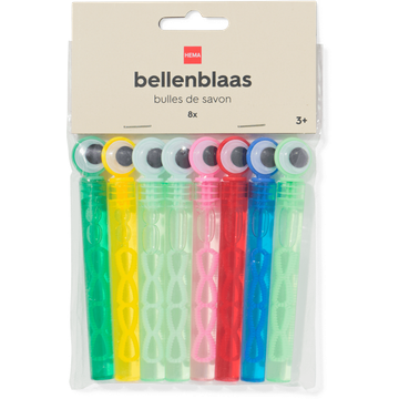 HEMA Uitdeel Bellenblaas Monster 8x