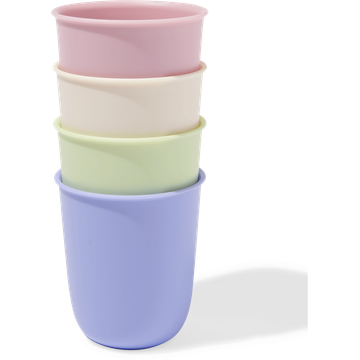HEMA Kunststof Drinkbekers 280 ml 4 Stuks 