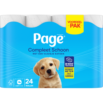 Page Compleet Schoon Toiletpapier 24-rollen