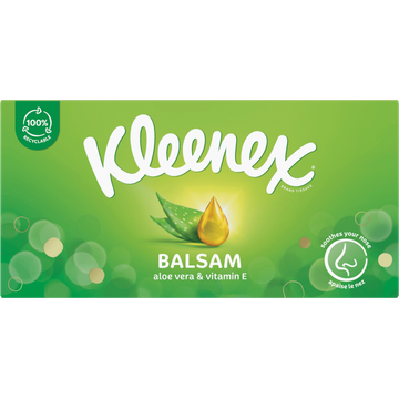 Kleenex Balsam Tissues 3-Laags 64 Stuks