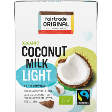 Fairtrade Original Bio Kokosmelk - Light 200 ml