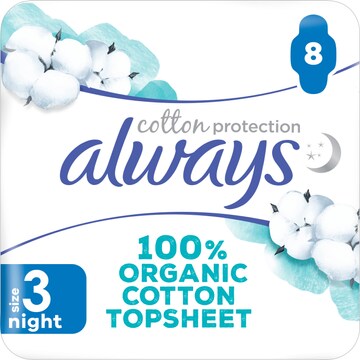 Always Cotton Protection Night Maandverband