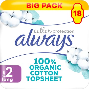 Always Always Cotton Protection Ultra Long Maandverbanden
