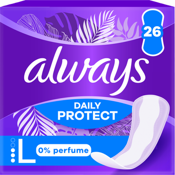 Always Daily Protect Long 0% Parfum Inlegkruisjes