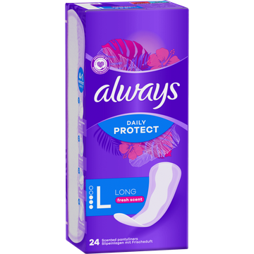 Always Daily Protect Long Met Een Frisse Geur Inlegkruisjes