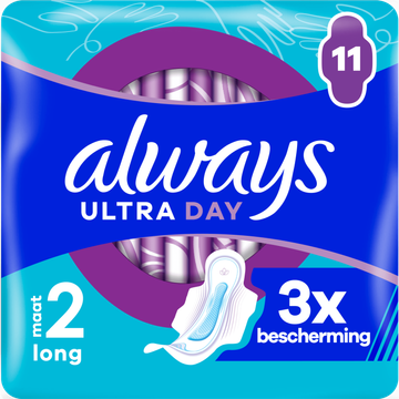Always Ultra Dag Maandverbanden Long (Maat 2)