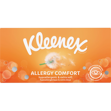 Kleenex Allergy Comfort Tissues 3-Laags 56 Stuks