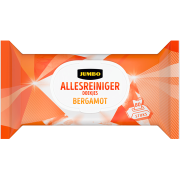 Jumbo Allesreiniger Doekjes Bergamot 80 Stuks