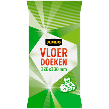 Jumbo Vloerdoeken 20 Stuks
