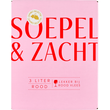 Jumbo Huiswijn - Soepel & Zacht - 3L