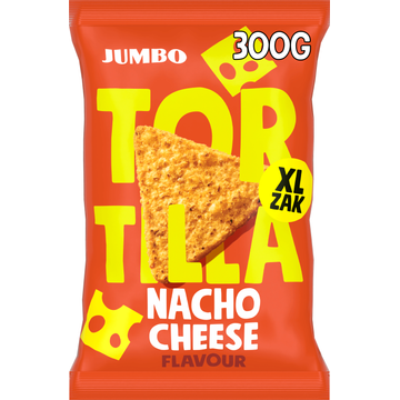 Jumbo Tortilla Chips Nacho Cheese Smaak 300 g