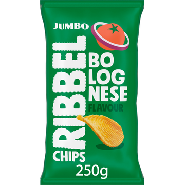 Jumbo Ribbelchips Bolognese Smaak 250 g