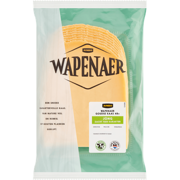 Wapenaer Goudse Kaas Jong 48+ Plakken ca. 230 g
