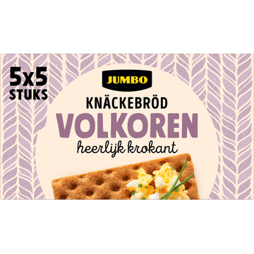 Jumbo Knäckebröd Volkoren 5 x 5 Stuks