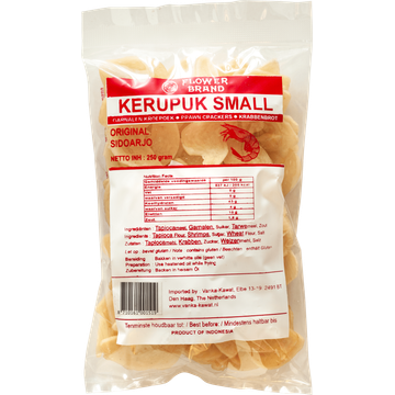 Flower Brand Ongebakken Kroepoek Kerupuk Small 250 g