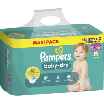 Pampers Baby-Dry Maat 4+, 94 Luiers