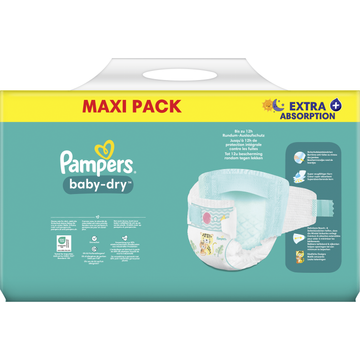 Pampers Baby-Dry Maat 4+, 94 Luiers