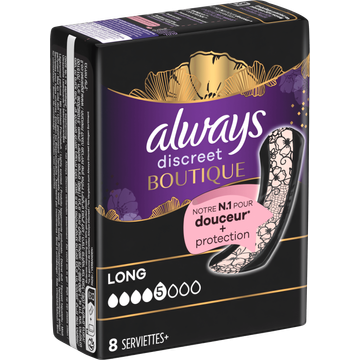 Always Discreet Boutique Verband Plus Voor Urineverlies Long x8