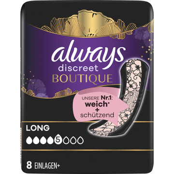 Always Discreet Boutique Verband Plus Voor Urineverlies Long x8