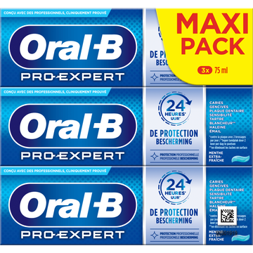 Oral-B Professional Protection Tandpasta 3x75ml