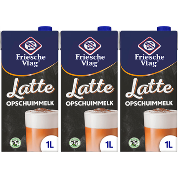 Friesche Vlag Latte Cappuccino & Latte 3 x 1 L