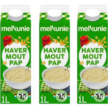Melkunie Havermoutpap 3x 1 L