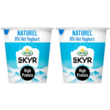 Arla Skyr Nature 0% Fat Icelandic Style Yoghurt 2x 1 kg