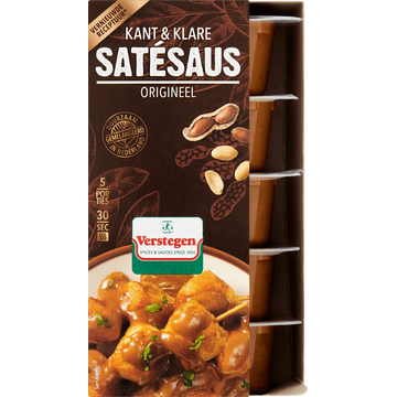 Kant & Klare Satésaus Origineel 5 x 80 ml