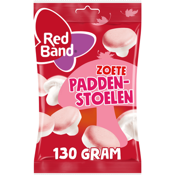 Red Band Zoete Paddenstoelen Zacht Snoep 130g
