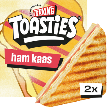 Topking Toasties Ham Kaas 2 Stuks 210 g