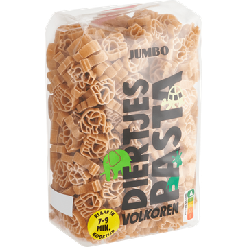 Jumbo Diertjes Pasta Volkoren 500 g