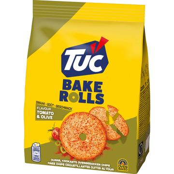 TUC Bake Rolls Crackers Tomato & Olive 150g