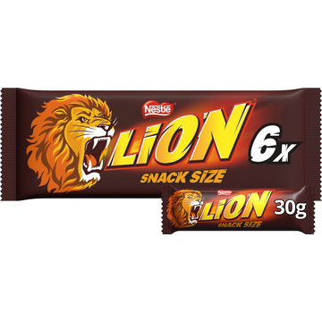 LION Melkchocolade Reep 6 x 30 g