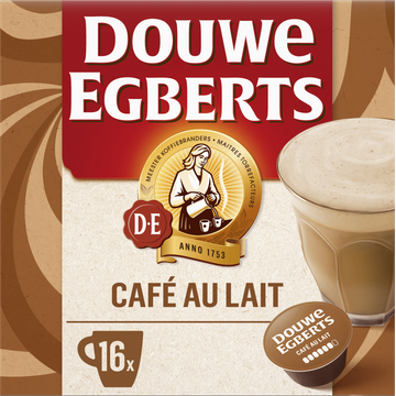 Douwe Egberts Café au Lait 16 x 10 g